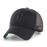 47ブランド メッシュ キャップ ボストン レッドソックス MVP MESH ADJUSTABLE CAP BLACKOUT