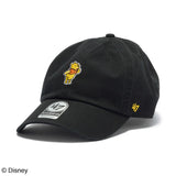 47ブランド キャップ ディズニー クマのプーさん CLEAN-UP STRAPBACK CAP BLACK