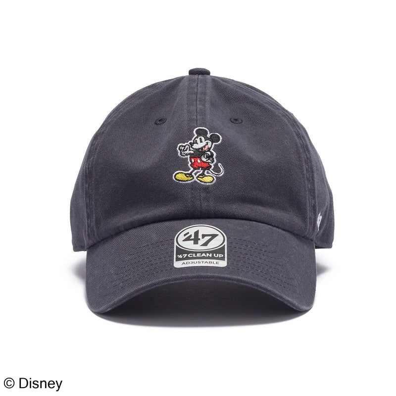 47ブランド キャップ ミッキーマウス CLEAN-UP STRAPBACK CAP VINTAGE NAVY