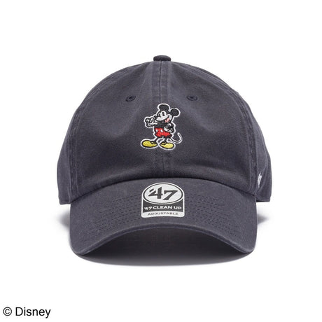 47ブランド キャップ ミッキーマウス CLEAN-UP STRAPBACK CAP VINTAGE NAVY