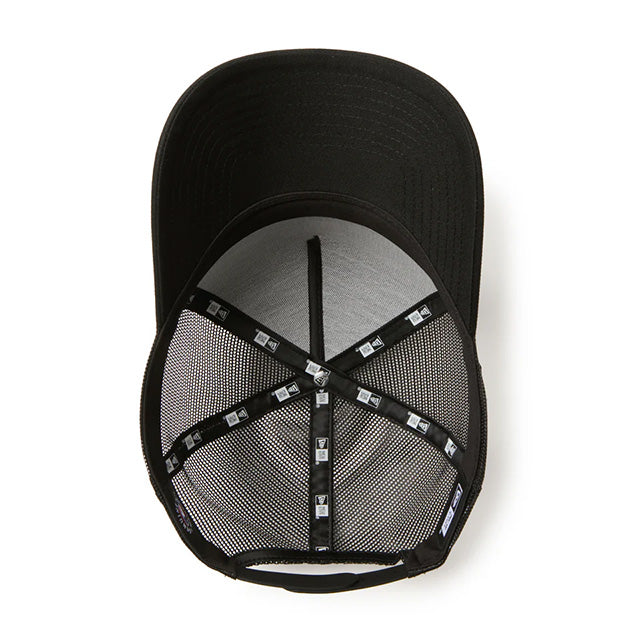 ニューエラ メッシュキャップ 9FORTY ロサンゼルス ドジャース MLB A-FRAME TRUCKER MESH CAP BLACK