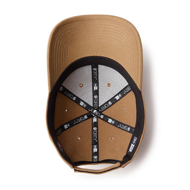 ニューエラ キャップ 9FORTY サンディエゴ パドレス MLB TEAM ADJUSTABLE STRAPBACK CAP KHAKI WHITE