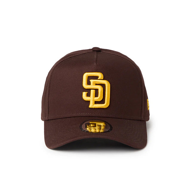 ニューエラ キャップ 9FORTY サンディエゴ パドレス MLB A-FRAME CAP BROWN