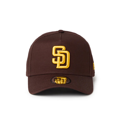 ニューエラ キャップ 9FORTY サンディエゴ パドレス MLB A-FRAME CAP BROWN