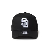 ニューエラ キャップ 9FORTY サンディエゴ パドレス MLB A-FRAME CAP BLACK