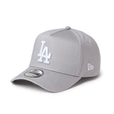 ニューエラ キャップ 9FORTY ロサンゼルス ドジャース MLB A-FRAME SNAPBACK CAP GREY