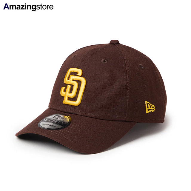 ニューエラ キャップ 9FORTY サンディエゴ パドレス MLB TEAM ADJUSTABLE STRAPBACK CAP BURNTWOOD MANILA