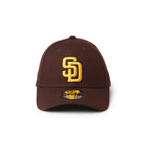 ニューエラ キャップ 9FORTY サンディエゴ パドレス MLB TEAM ADJUSTABLE STRAPBACK CAP BURNTWOOD MANILA