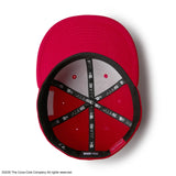 ニューエラ キャップ 59FIFTY コカ コーラ LOGO FITTED CAP SCARLET