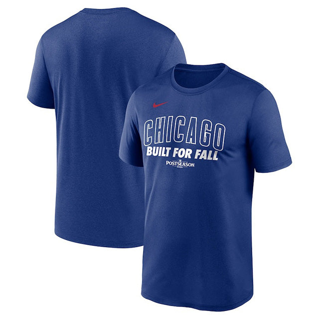 海外取寄 2025 ポストシーズンモデル NIKE Tシャツ シカゴ カブス MLB POSTSEASON AUTHENTIC COLLECTION LEGEND Dri-FIT T-SHIRT ROYAL