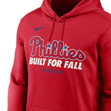 海外取寄 2025 ポストシーズンモデル ナイキ プルオーバーフーディー フィラデルフィア フィリーズ MLB POSTSEASON AUTHENTIC COLLECTION THERMA FLEECE HOODIE RED