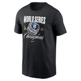 2025 ワールドシリーズチャンピオンモデル 海外取寄 ナイキ Tシャツ ロサンゼルス ドジャース MLB 2025 WORLD SERIES CHAMPIONS RING T-SHIRT BLACK