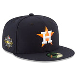 海外取寄 ニューエラ キャップ 59FIFTY ヒューストン アストロズ 2022 MLB WORLD SERIES SIDE PATCH FITTED CAP NAVY NEW ERA HOUSTON ASTROS