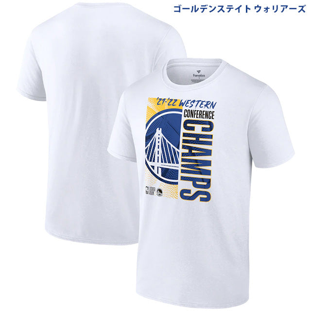 Tシャツ ゴールデンステイト ウォリアーズ 2022 NBA WESTERN CONFERENCE CHAMPIONS LOCKER ROOM T-SHIRT WHITE