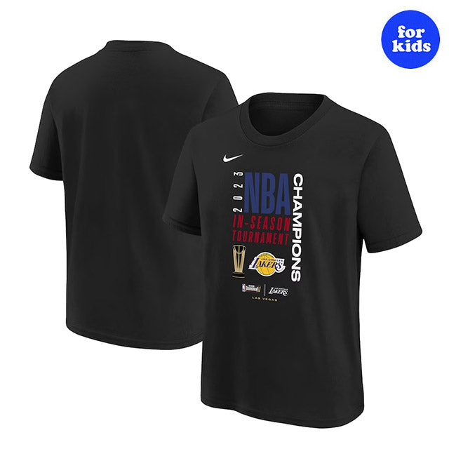 子供用 ナイキ ロサンゼルス レイカーズ Tシャツ YOUTH 2023 NBA IN