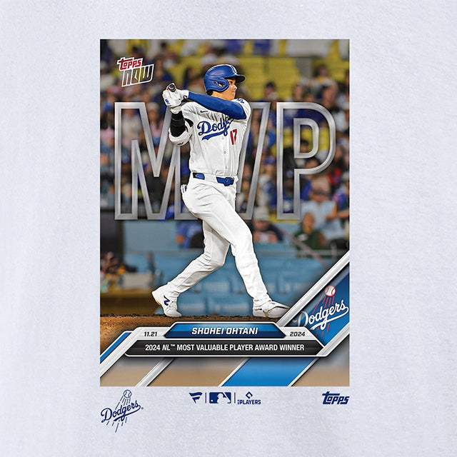 2024 ナショナルリーグ MVP 大谷翔平モデル 海外取寄 記念Tシャツ ロサンゼルス ドジャース ホワイト