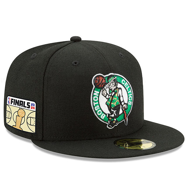 ニューエラ キャップ 59FIFTY ボストン セルティックス 2024 NBA FINALS SIDE PATCH FITTED CAP BLACK  / 国内外からニューエラをはじめナイキ、クーパーズタウンボールキャップ等を中心に取り扱うベースボールキャップの専門店 /  Amazingstore(アメイジングストア)