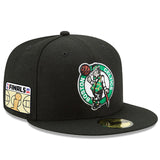 ニューエラ キャップ 59FIFTY ボストン セルティックス 2024 NBA FINALS SIDE PATCH FITTED CAP BLACK