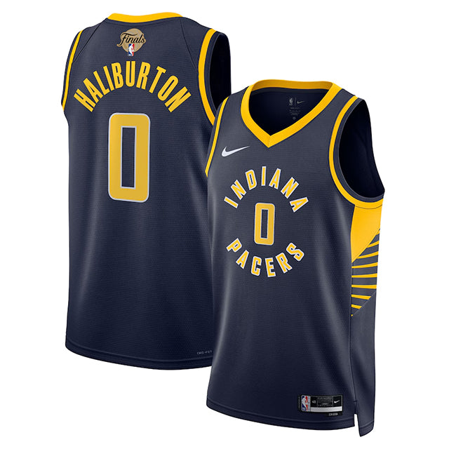 タイリース ハリバートンモデル 海外取寄 ナイキ レプリカユニフォーム インディアナ ペイサーズ 2025 NBA FINALS SWINGMAN JERSEY ICON EDITION NAVY