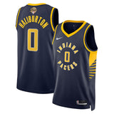 タイリース ハリバートンモデル 海外取寄 ナイキ レプリカユニフォーム インディアナ ペイサーズ 2025 NBA FINALS SWINGMAN JERSEY ICON EDITION NAVY