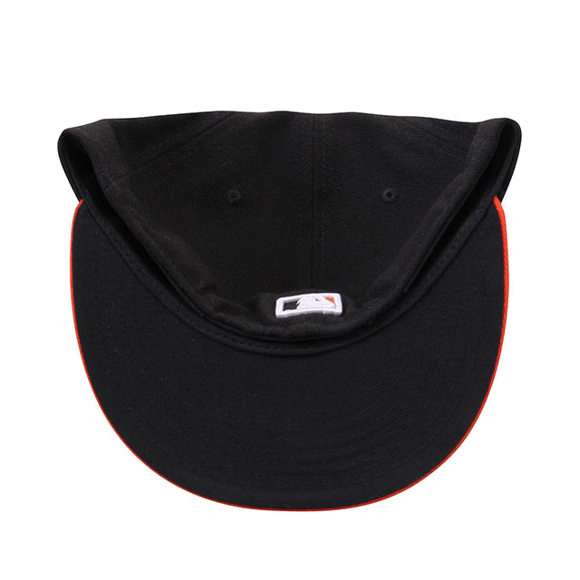 ニューエラ キャップ 59FIFTY ボルチモア オリオールズ MLB ON-FIELD AUTHENTIC HOME FITTED CAP WHITE-BLACK-ORANGE