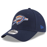 海外取寄 ニューエラ キャップ 9FORTY オクラホマシティ サンダー 2025 NBA FINALS SIDE PATCH STRAPBACK CAP NAVY