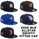 海外取寄 2026 MLB オールスターモデル ニューエラ キャップ 59FIFTY 2026 MLB ALL-STAR GAME FITTED CAP