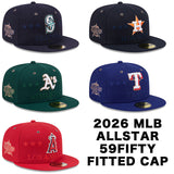 海外取寄 2026 MLB オールスターモデル ニューエラ キャップ 59FIFTY 2026 MLB ALL-STAR GAME FITTED CAP