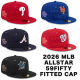 海外取寄 2026 MLB オールスターモデル ニューエラ キャップ 59FIFTY 2026 MLB ALL-STAR GAME FITTED CAP