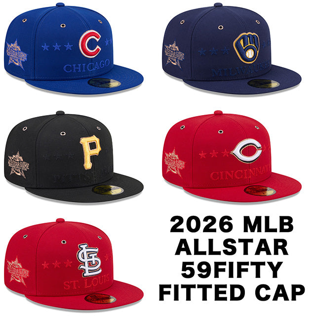 海外取寄 2026 MLB オールスターモデル ニューエラ キャップ 59FIFTY 2026 MLB ALL-STAR GAME FITTED CAP