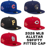 海外取寄 2026 MLB オールスターモデル ニューエラ キャップ 59FIFTY 2026 MLB ALL-STAR GAME FITTED CAP
