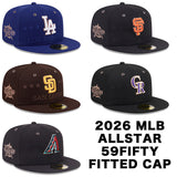 海外取寄 2026 MLB オールスターモデル ニューエラ キャップ 59FIFTY 2026 MLB ALL-STAR GAME FITTED CAP