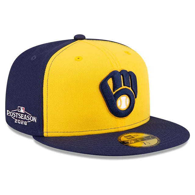 2026 ポストシーズンモデル ニューエラ キャップ 59FIFTY ミルウォーキー ブルワーズ ALTERNATE