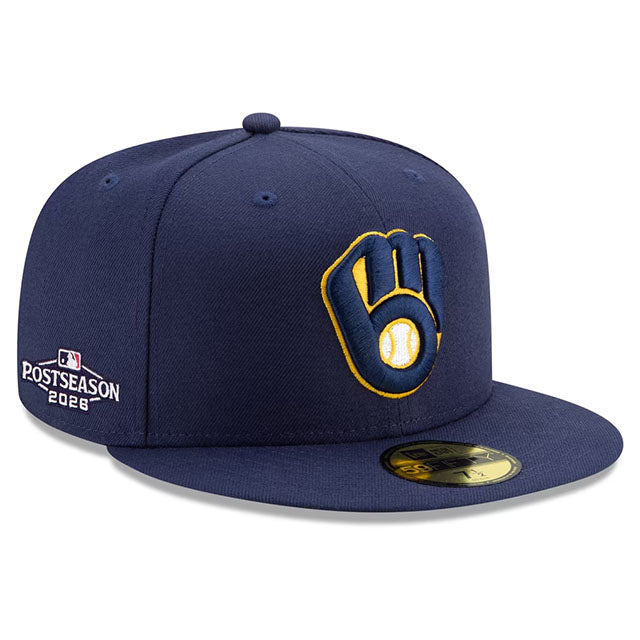 2026 ポストシーズンモデル ニューエラ キャップ 59FIFTY ミルウォーキー ブルワーズ HOME