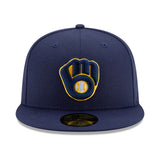 2026 ポストシーズンモデル ニューエラ キャップ 59FIFTY ミルウォーキー ブルワーズ HOME