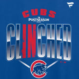 海外取寄 シカゴ カブス Tシャツ 2026 POSTSEASON LOCKER ROOM T-SHIRT ROYAL BLUE