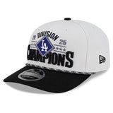 地区優勝モデル 海外取寄 ニューエラ キャップ 9SEVENTY ロサンゼルス ドジャース 2026 NATIONAL LEAGUE WEST DIVISION CHAMPIONS LOCKER ROOM SNAPBACK CAP WHITE