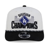 地区優勝モデル 海外取寄 ニューエラ キャップ 9SEVENTY ロサンゼルス ドジャース 2026 NATIONAL LEAGUE WEST DIVISION CHAMPIONS LOCKER ROOM SNAPBACK CAP WHITE