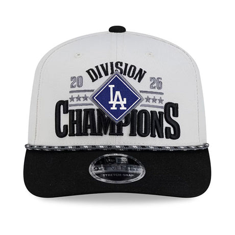 地区優勝モデル 海外取寄 ニューエラ キャップ 9SEVENTY ロサンゼルス ドジャース 2026 NATIONAL LEAGUE WEST DIVISION CHAMPIONS LOCKER ROOM SNAPBACK CAP WHITE