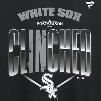 海外取寄 シカゴ ホワイトソックス Tシャツ 2026 POSTSEASON LOCKER ROOM T-SHIRT BLACK