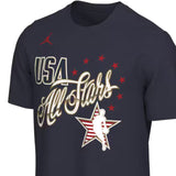 海外取寄 ジェイレン ブランソンモデル ジョーダンブランド Tシャツ 2026 NBA ALL-STAR GAME NAME&NUMBER T-SHIRT NAVY