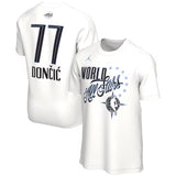 海外取寄 ルカ ドンチッチモデル ジョーダンブランド Tシャツ 2026 NBA ALL-STAR GAME NAME&NUMBER T-SHIRT WHITE
