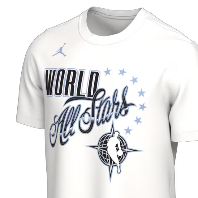 海外取寄 ルカ ドンチッチモデル ジョーダンブランド Tシャツ 2026 NBA ALL-STAR GAME NAME&NUMBER T-SHIRT WHITE