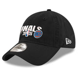 NBAファイナルモデル 海外取寄 サンアントニオ スパーズ vs ニューヨーク ニックス ニューエラ キャップ 9TWENTY 2026 NBA FINALS MATCHUP ADJUSTABLE CAP BLACK