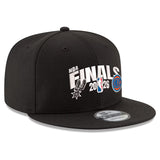 NBAファイナルモデル 海外取寄 サンアントニオ スパーズ vs ニューヨーク ニックス ニューエラ キャップ 9FIFTY 2026 NBA FINALS MATCHUP SNAPBACK CAP BLACK