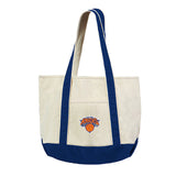 海外取寄 トートバッグ ニューヨーク ニックス COLORED STRAP CANVAS TOTE BAG IVORY