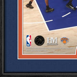 OG アヌノビーモデル 海外取寄 額入りコラージュフレーム ニューヨーク ニックス THE GREATEST COMEBACK NBA FINALS 2026 GAME 4 BRONZE COIN PHOTO MINT