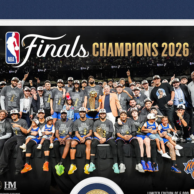53年振りNBAファイナル優勝 ニューヨーク ニックス 海外取寄 額入り