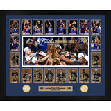 53年振りNBAファイナル優勝 ニューヨーク ニックス 海外取寄 額入りコラージュフレーム 2026 NBA CHAMPIONS MEMORABLE MOMENTS BRONZE COIN PHOTO MINT