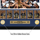 53年振りNBAファイナル優勝 ニューヨーク ニックス 海外取寄 額入りコラージュフレーム 2026 NBA CHAMPIONS MEMORABLE MOMENTS BRONZE COIN PHOTO MINT